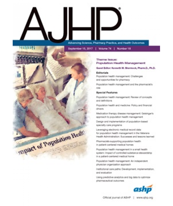 American Journal of Health System Pharmacy Philippine distributor of
